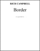Border SATB choral sheet music cover
